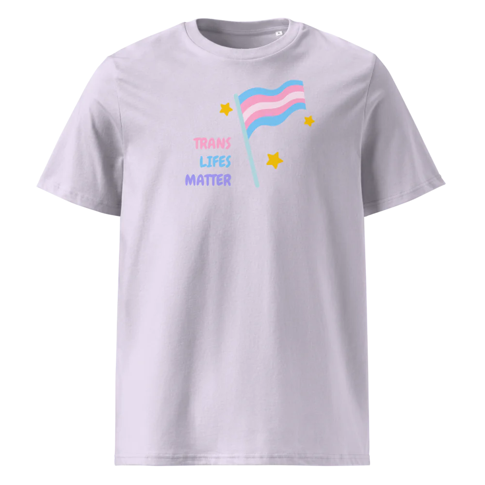 Trans Lifes Matter | Camiseta unisex de algodón orgánico