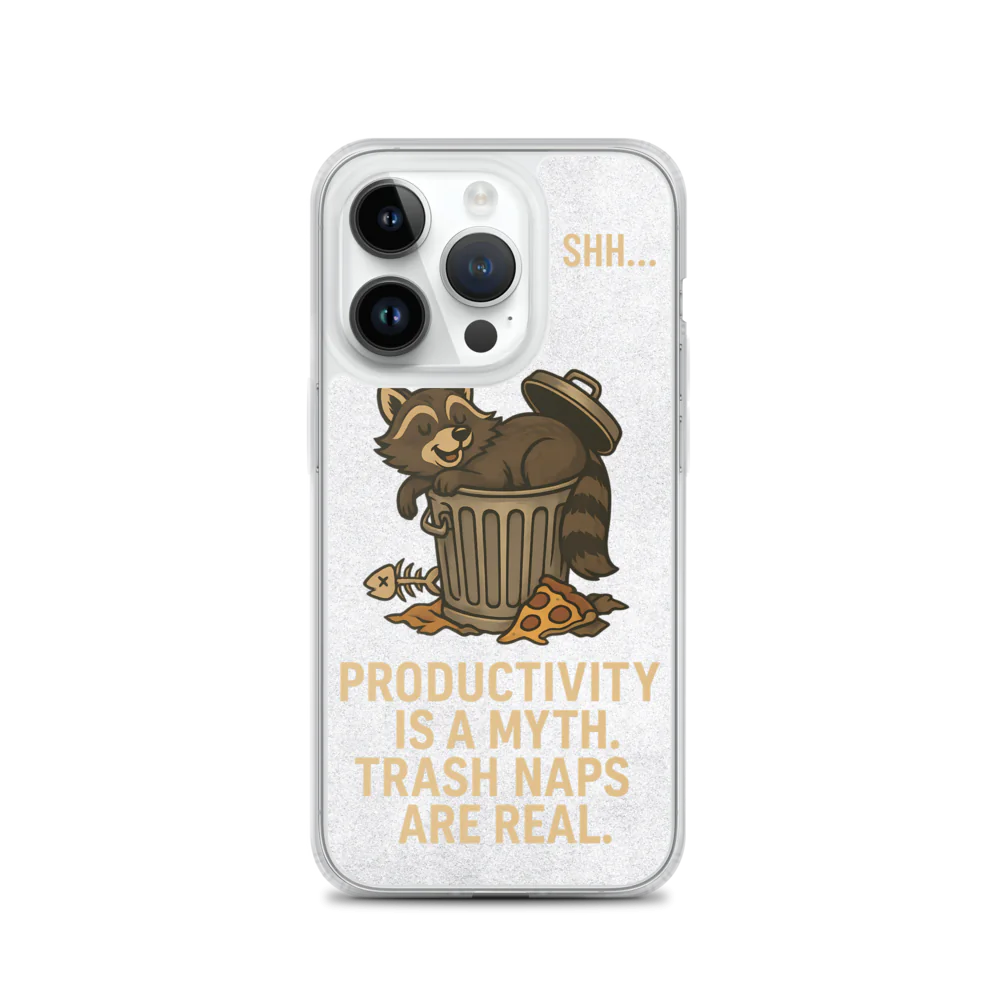 Productivity is a Myth | MagSafe® Clear Case for iPhone®