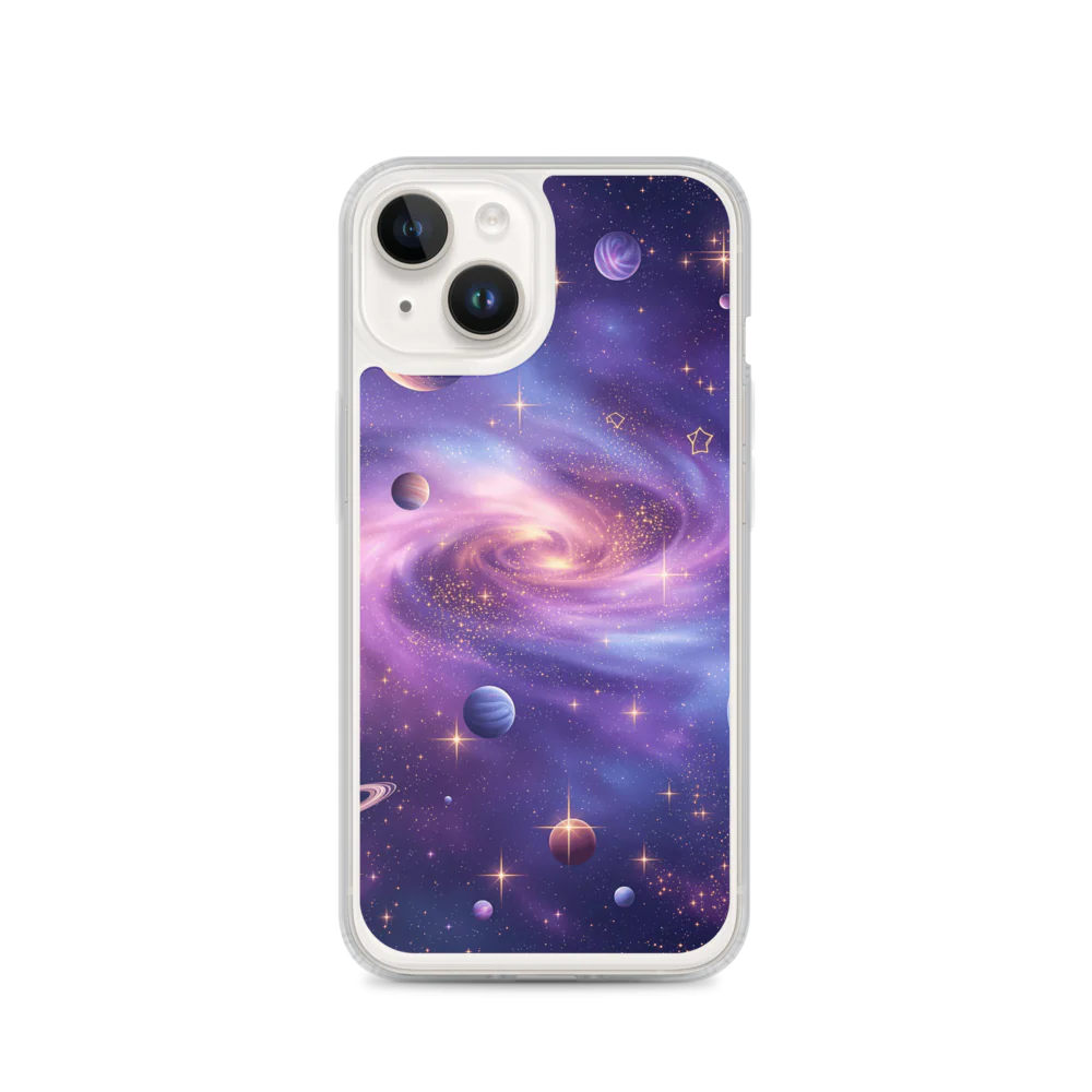 Let Your Imagination Soar – Galaxy | MagSafe® Clear Case for iPhone®