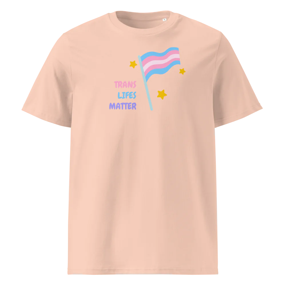Trans Lifes Matter | Camiseta unisex de algodón orgánico