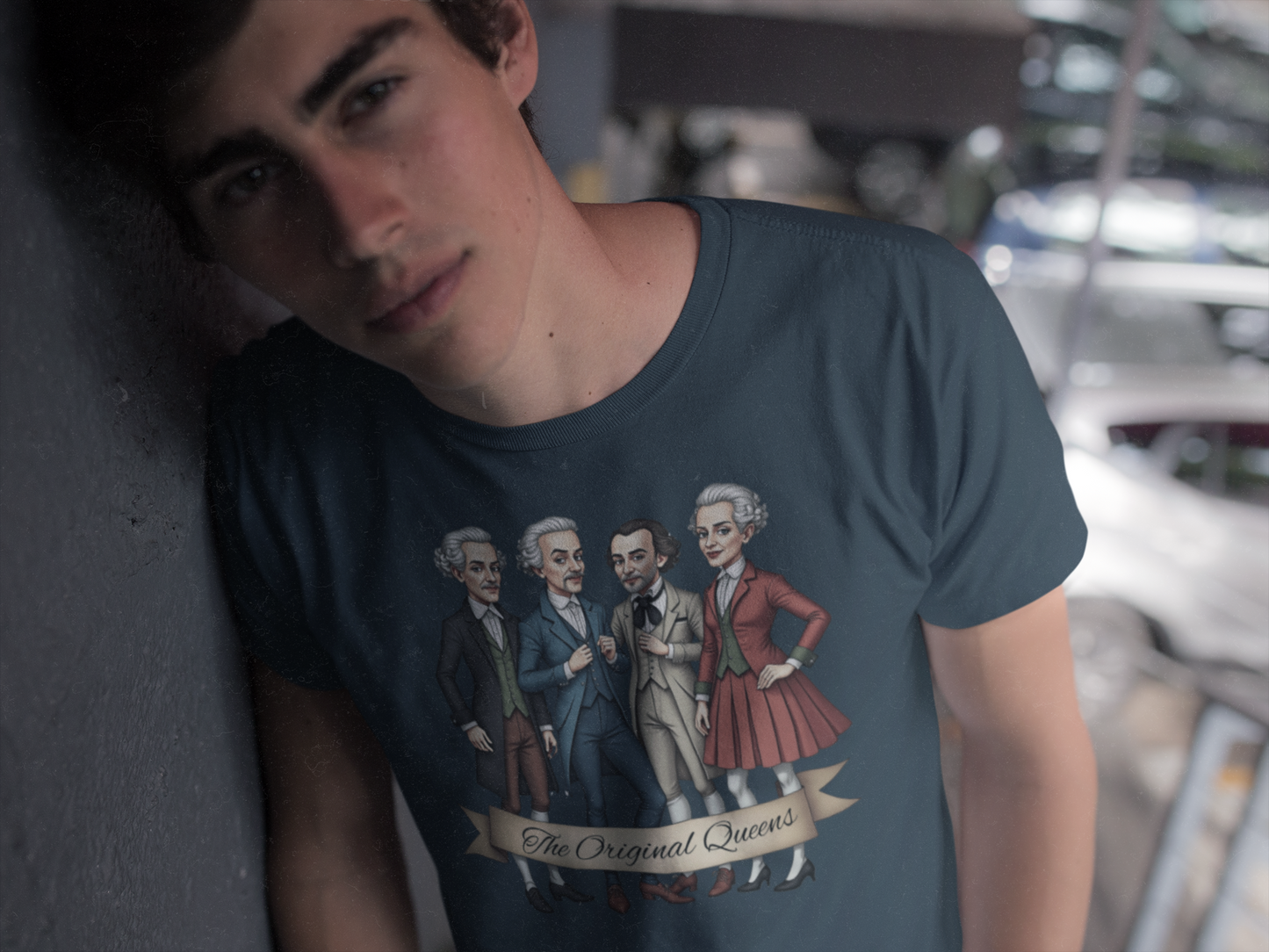 Las reinas originales (padres fundadores) | Camiseta unisex de algodón orgánico