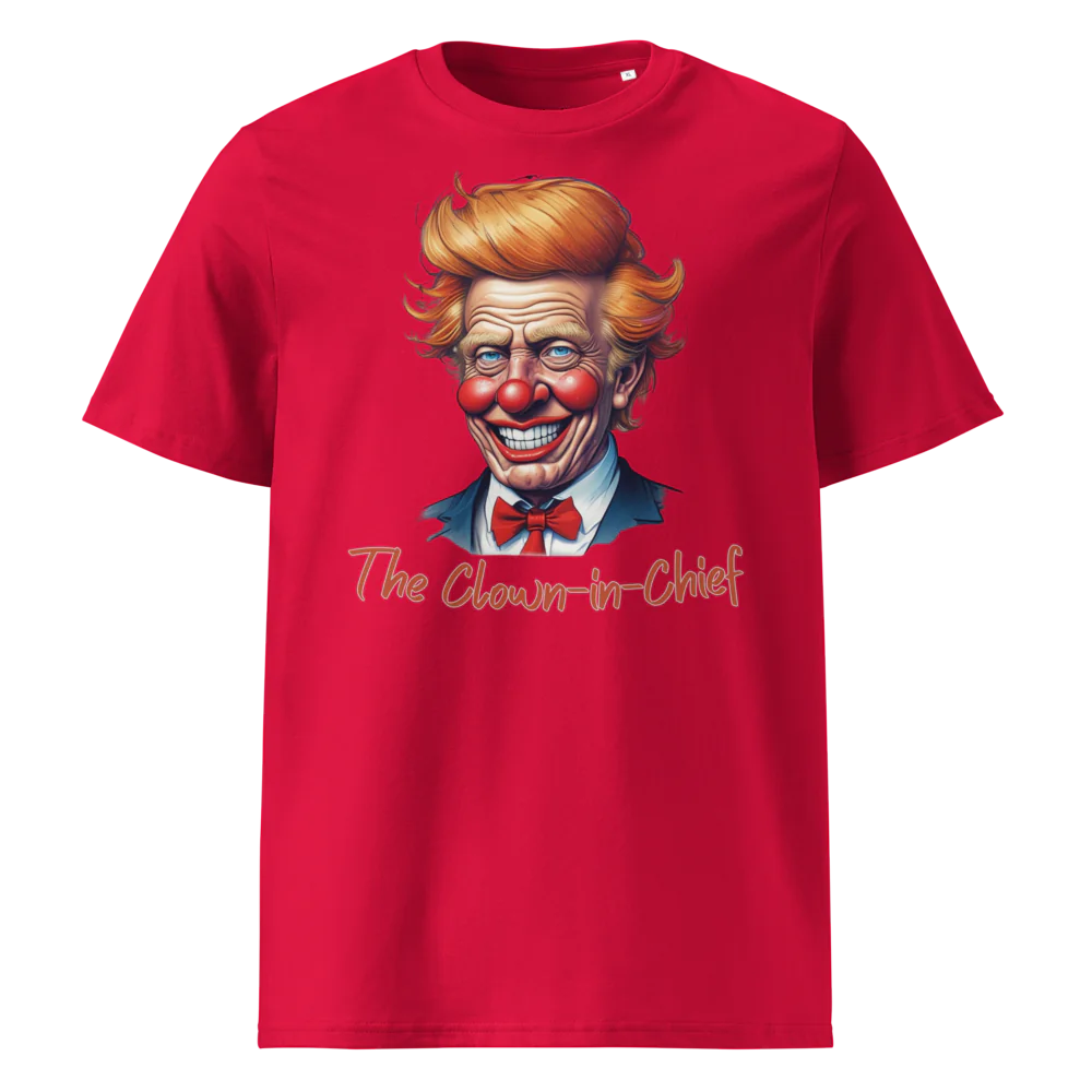 The Clown-in-Chief V2 | Unisex Organic Cotton T-Shirt