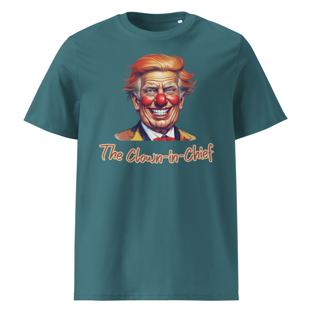 The Clown-in-Chief V1 | Unisex Organic Cotton T-Shirt