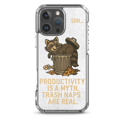 Productivity is a Myth | MagSafe® Clear Case for iPhone®