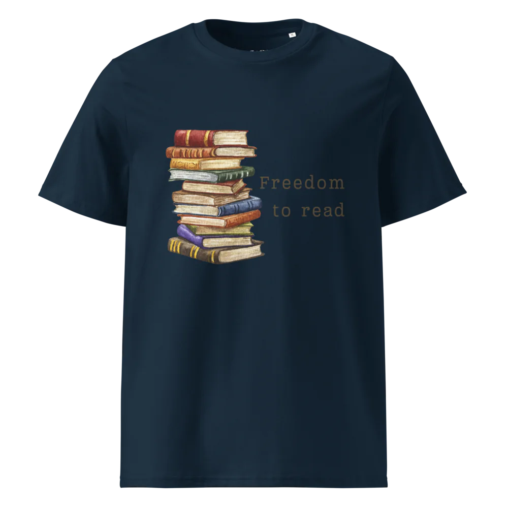 Freedom To Read | Unisex Organic Cotton T-Shirt