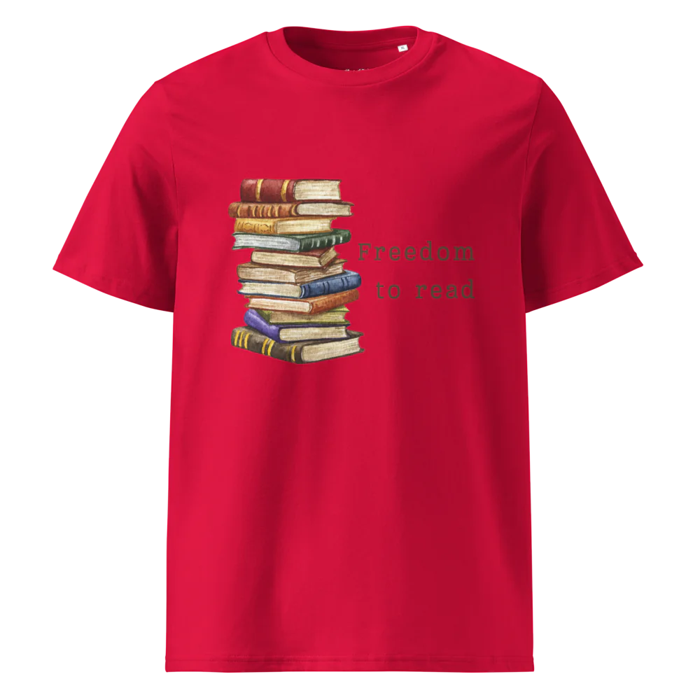 Freedom To Read | Unisex Organic Cotton T-Shirt