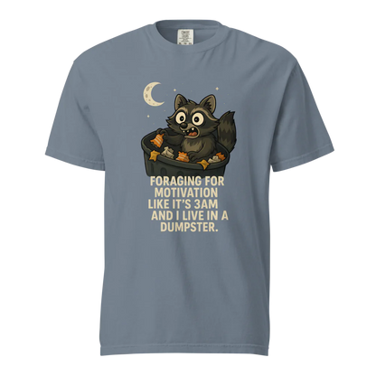 Motivación en busca de alimento | Camiseta unisex de tejido grueso | 100 % algodón