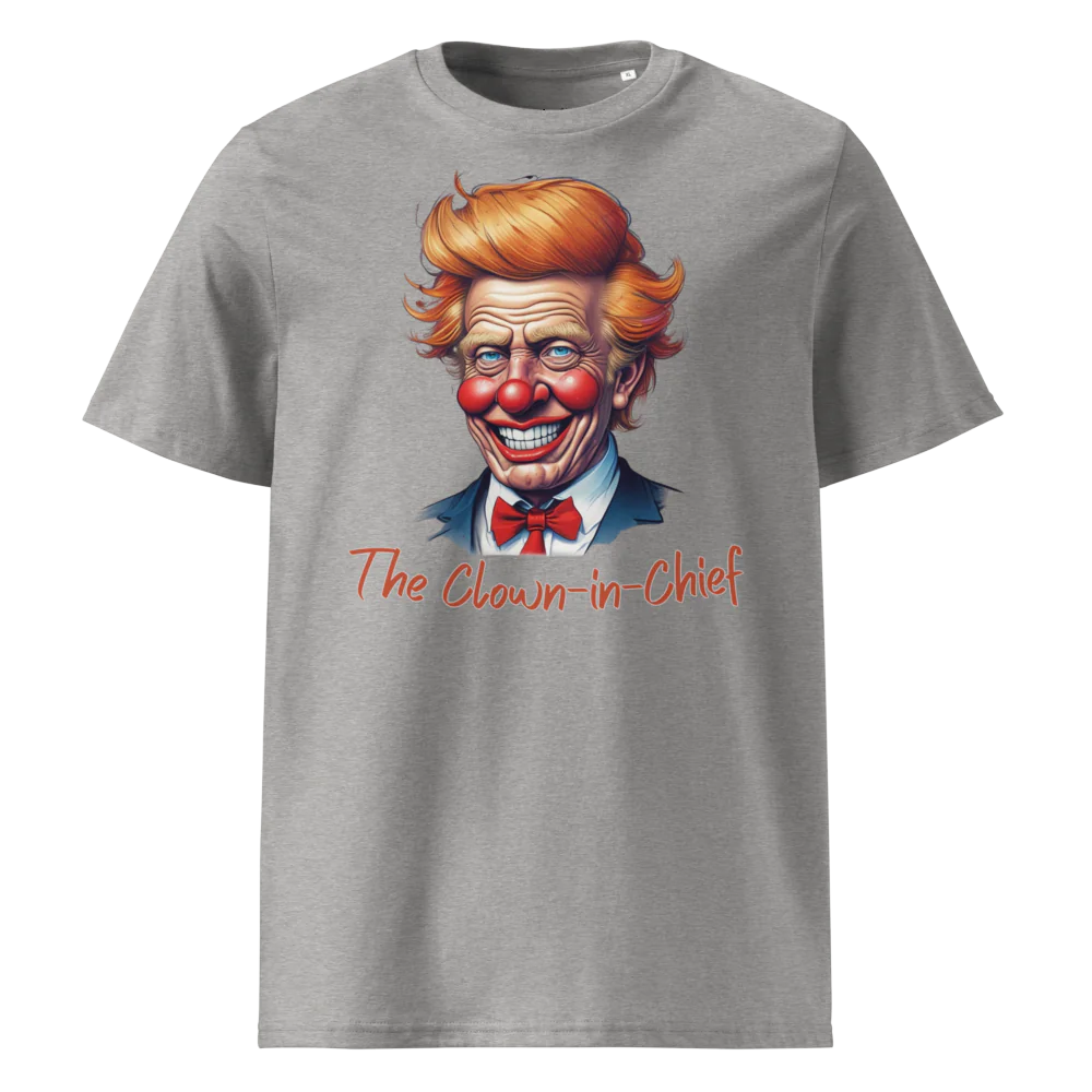 The Clown-in-Chief V2 | Unisex Organic Cotton T-Shirt