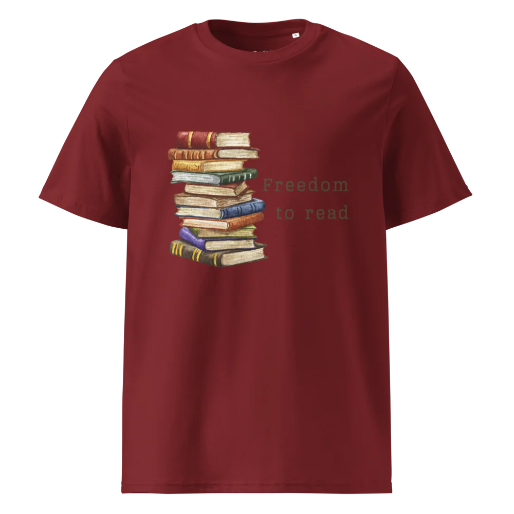 Freedom To Read | Unisex Organic Cotton T-Shirt