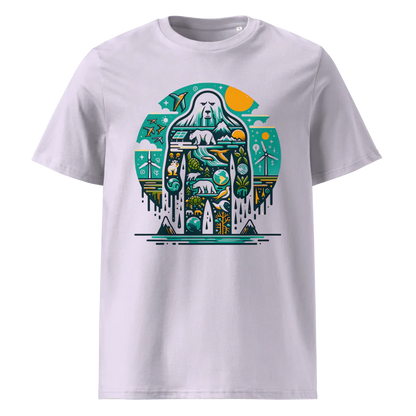 Melting Bear Global Warming | Unisex Organic Cotton T-Shirt