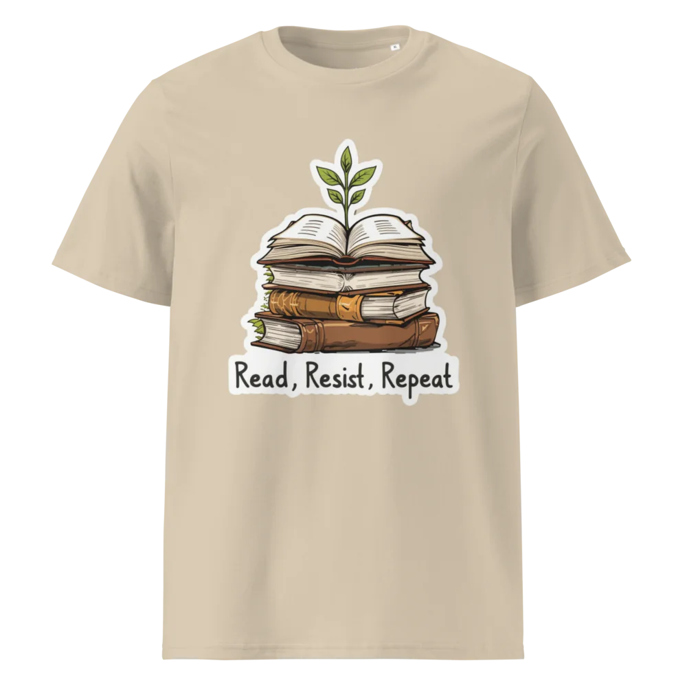 Read, Resist, Repeat | Unisex Organic Cotton T-Shirt