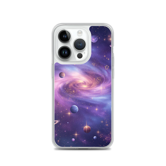Let Your Imagination Soar – Galaxy | MagSafe® Clear Case for iPhone®