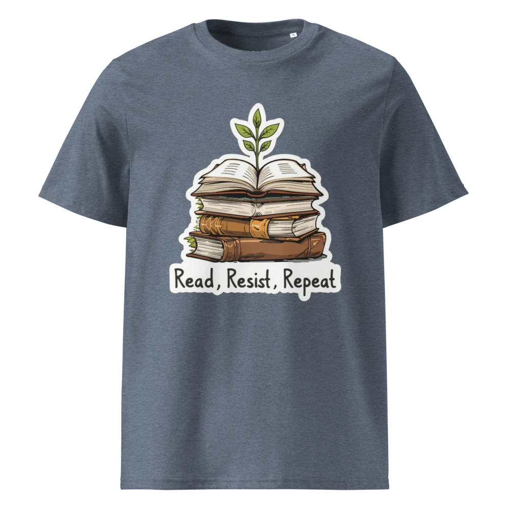 Read, Resist, Repeat | Unisex Organic Cotton T-Shirt