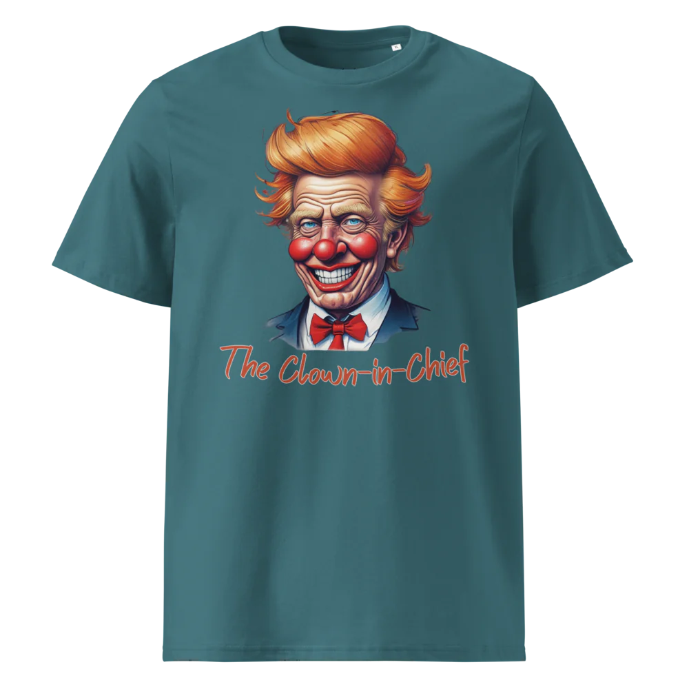 The Clown-in-Chief V2 | Unisex Organic Cotton T-Shirt