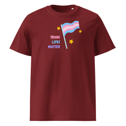 Trans Lifes Matter | Unisex Organic Cotton T-Shirt