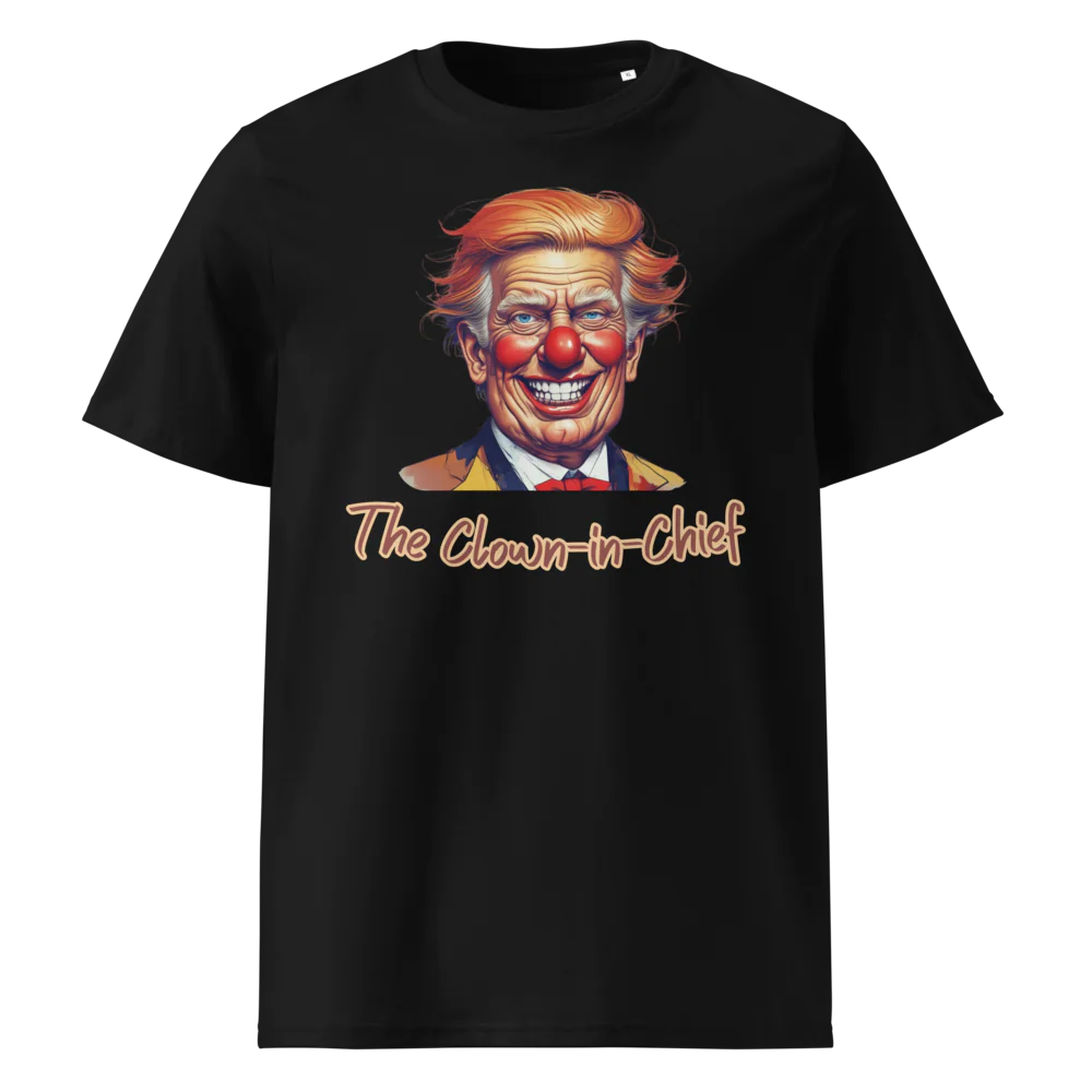 The Clown-in-Chief V1 | Unisex Organic Cotton T-Shirt