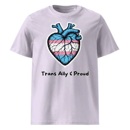 Trans Ally & Proud | Unisex Organic Cotton T-Shirt