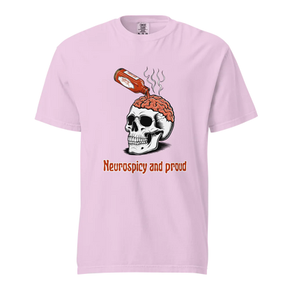 Neurospicy &amp; Proud | Camiseta unisex de tejido grueso | 100 % algodón