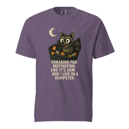 Motivación en busca de alimento | Camiseta unisex de tejido grueso | 100 % algodón