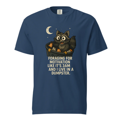 Motivación en busca de alimento | Camiseta unisex de tejido grueso | 100 % algodón