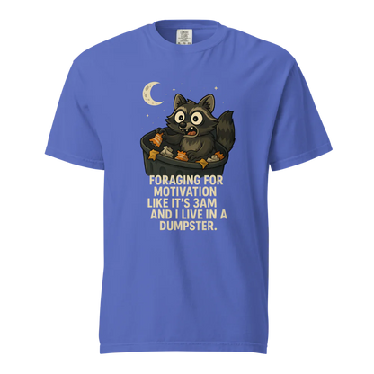 Motivación en busca de alimento | Camiseta unisex de tejido grueso | 100 % algodón