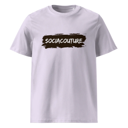 SociaCouture Brand Logo Dark | Unisex Organic Cotton T-Shirt
