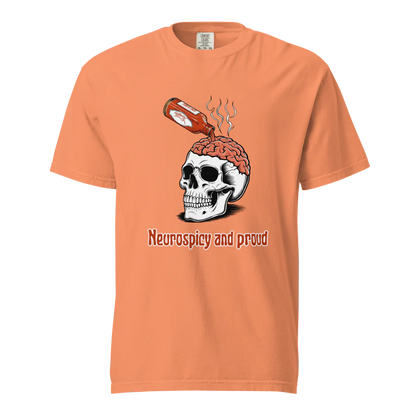 Neurospicy &amp; Proud | Camiseta unisex de tejido grueso | 100 % algodón