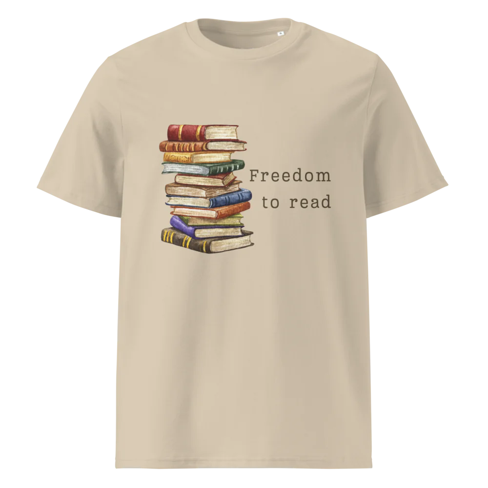 Libertad para leer | Camiseta unisex de algodón orgánico