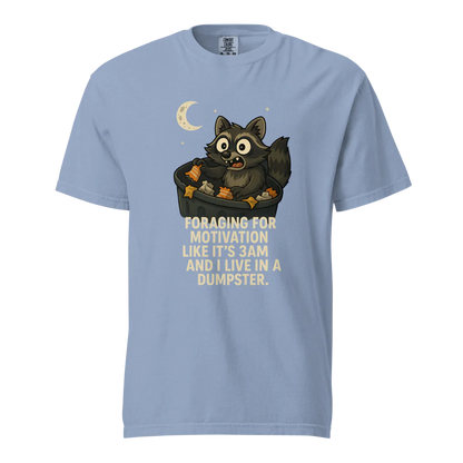 Motivación en busca de alimento | Camiseta unisex de tejido grueso | 100 % algodón