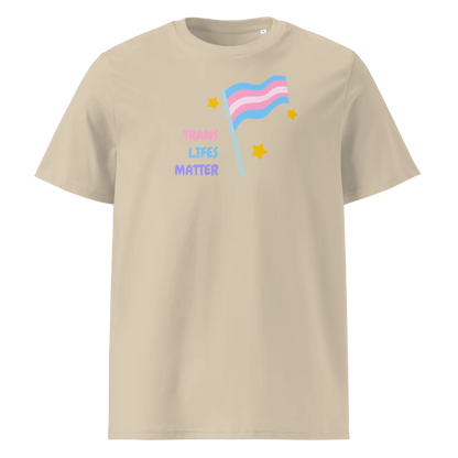 Trans Lifes Matter | Unisex Organic Cotton T-Shirt