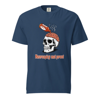 Neurospicy &amp; Proud | Camiseta unisex de tejido grueso | 100 % algodón