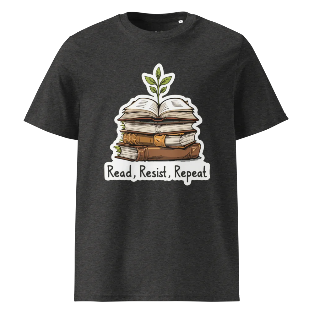 Read, Resist, Repeat | Unisex Organic Cotton T-Shirt