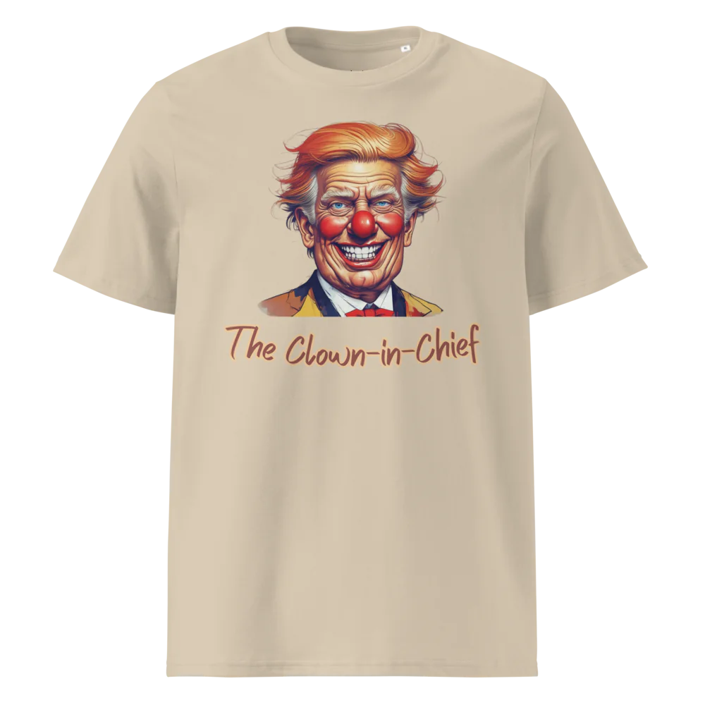 The Clown-in-Chief V1 | Unisex Organic Cotton T-Shirt