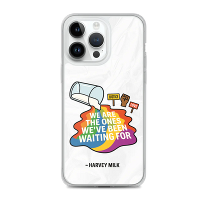 Cita de Harvey Milk | Funda transparente MagSafe® para iPhone®