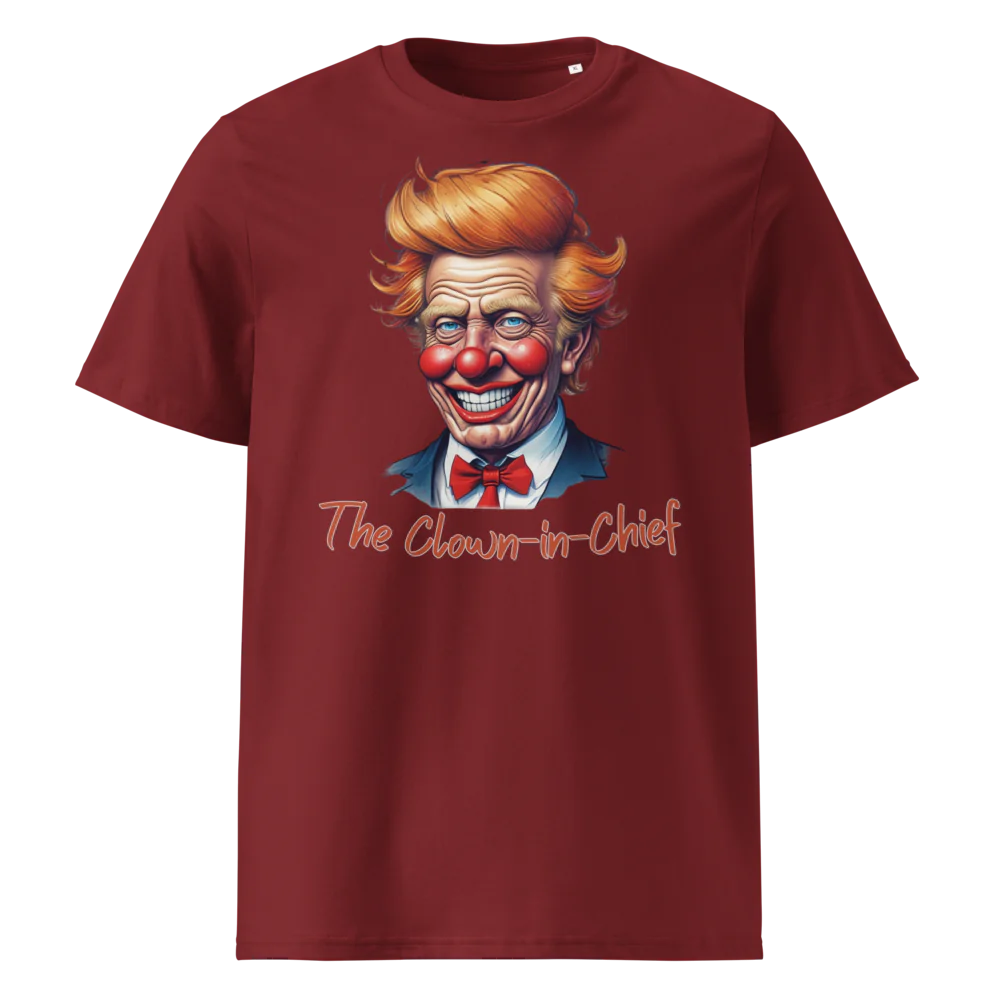 The Clown-in-Chief V2 | Unisex Organic Cotton T-Shirt