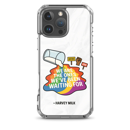 Cita de Harvey Milk | Funda transparente MagSafe® para iPhone®