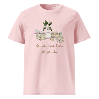 Read. Resist. Repeat. | Unisex Organic Cotton T-Shirt