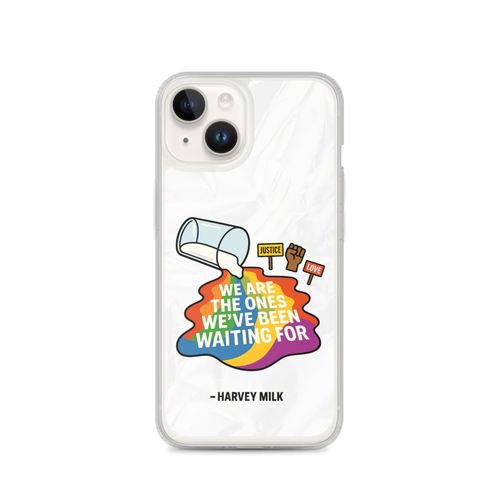 Cita de Harvey Milk | Funda transparente MagSafe® para iPhone®