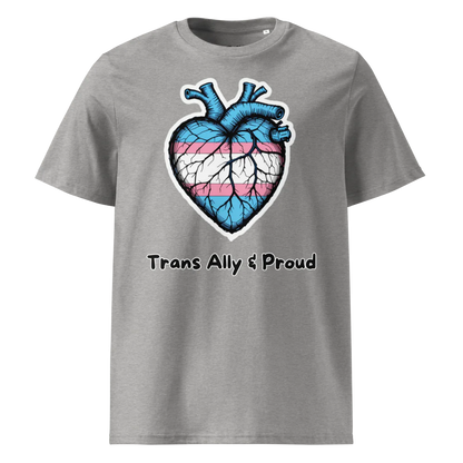 Trans Ally & Proud | Unisex Organic Cotton T-Shirt