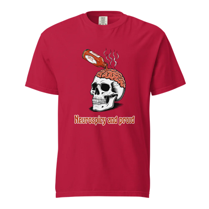 Neurospicy &amp; Proud | Camiseta unisex de tejido grueso | 100 % algodón