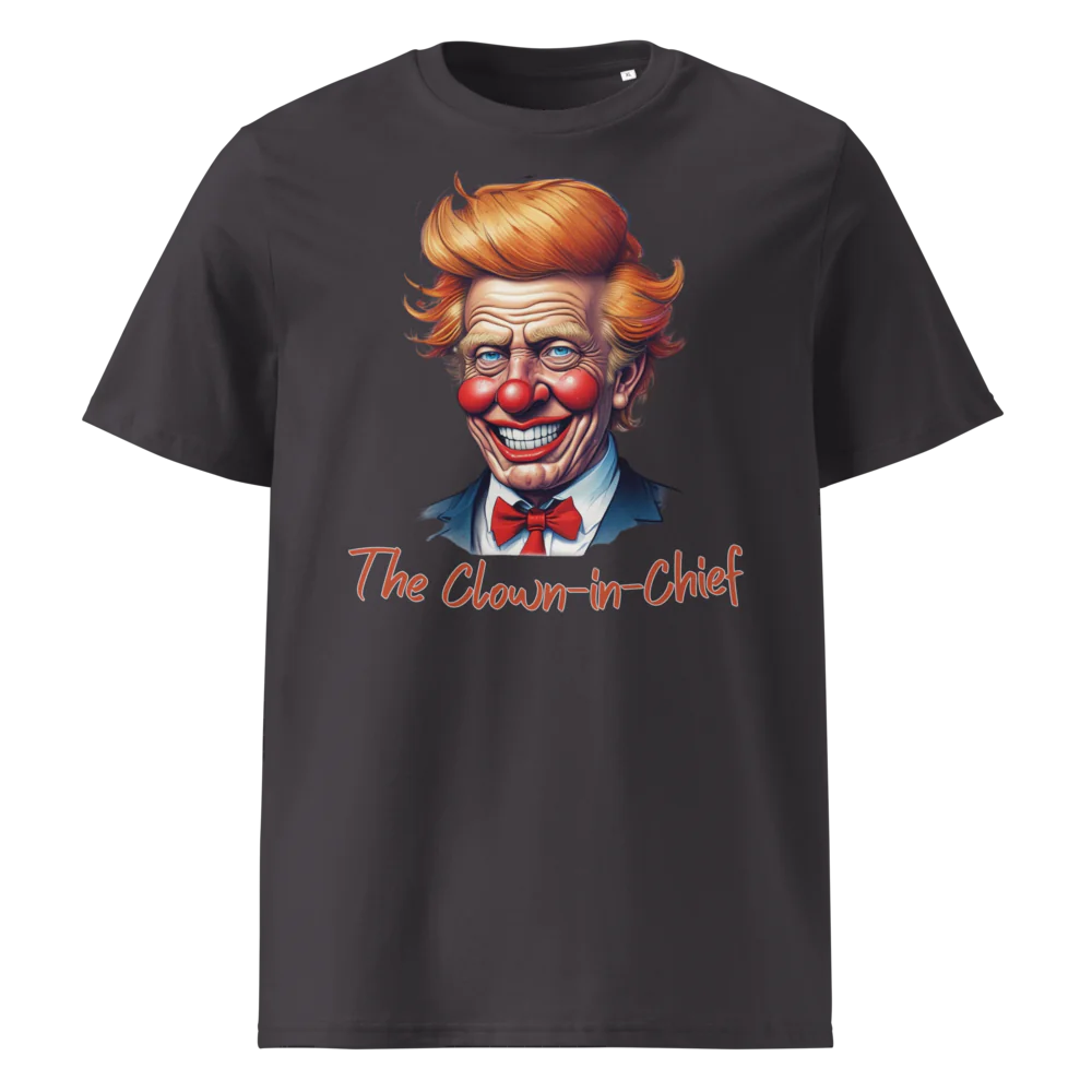 The Clown-in-Chief V2 | Unisex Organic Cotton T-Shirt