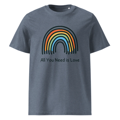 All You Need Is Love | Unisex Organic Cotton T-Shirt