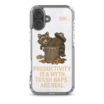 Productivity is a Myth | MagSafe® Clear Case for iPhone®