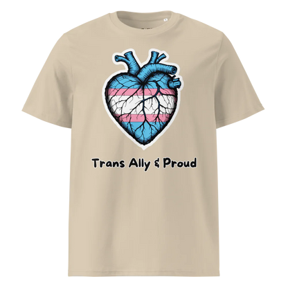 Trans Ally & Proud | Unisex Organic Cotton T-Shirt