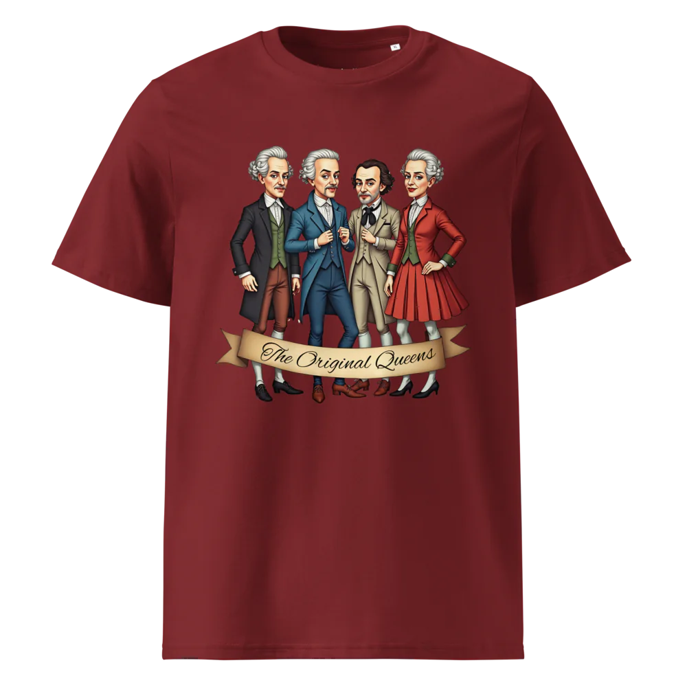 Las reinas originales (padres fundadores) | Camiseta unisex de algodón orgánico