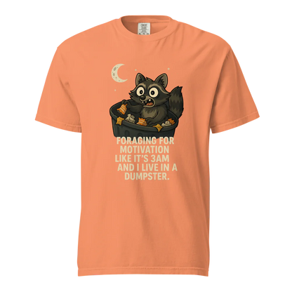 Motivación en busca de alimento | Camiseta unisex de tejido grueso | 100 % algodón