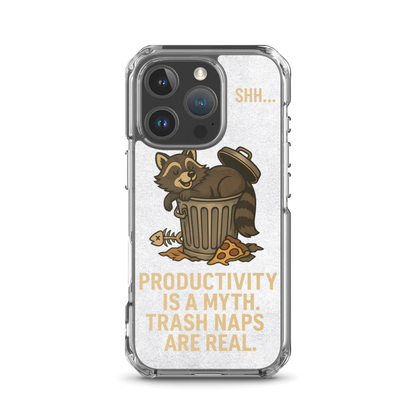 Productivity is a Myth | MagSafe® Clear Case for iPhone®