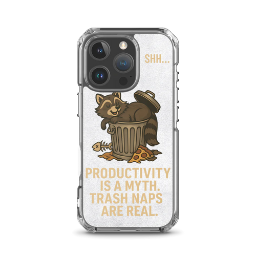 Productivity is a Myth | MagSafe® Clear Case for iPhone®