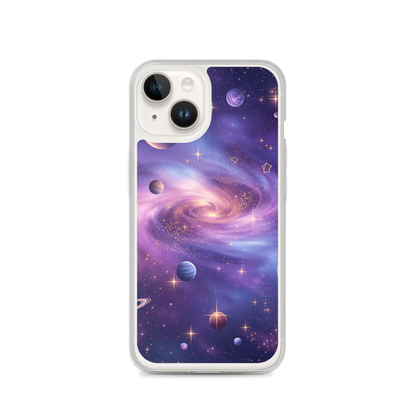 Let Your Imagination Soar – Galaxy | MagSafe® Clear Case for iPhone®
