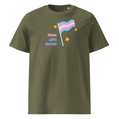 Trans Lifes Matter | Unisex Organic Cotton T-Shirt